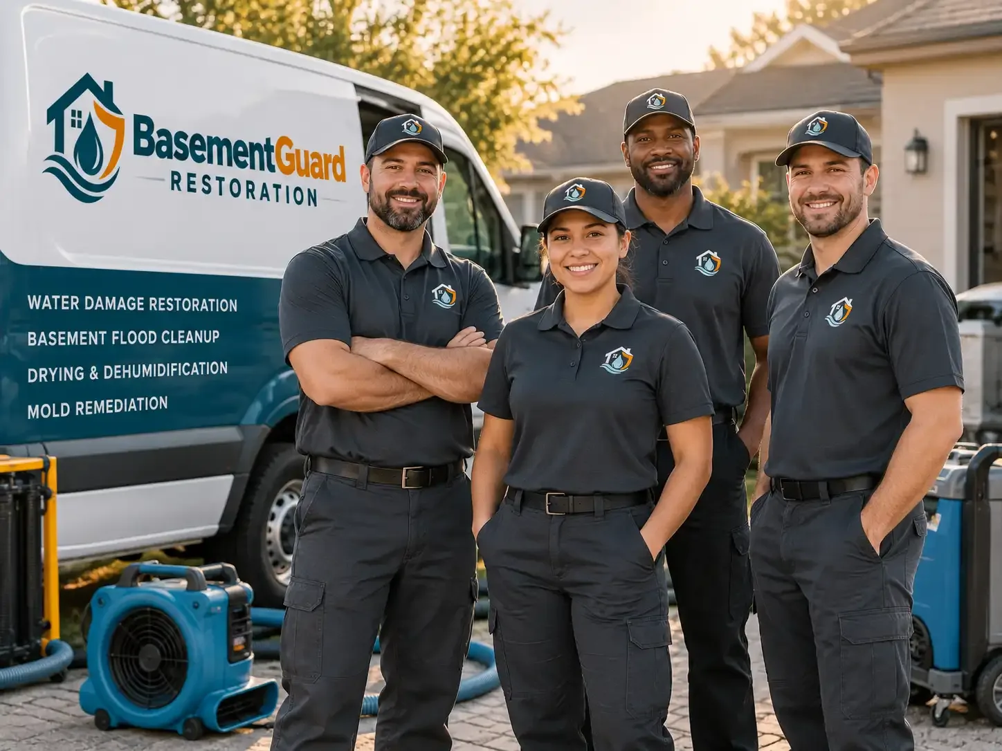 Basement Water Damage Restoration company in Sealevel, NC
